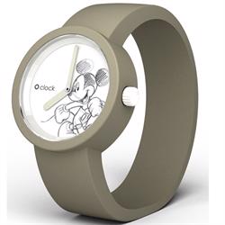 Image of O'Clock Beige med Mickey Mouse ur